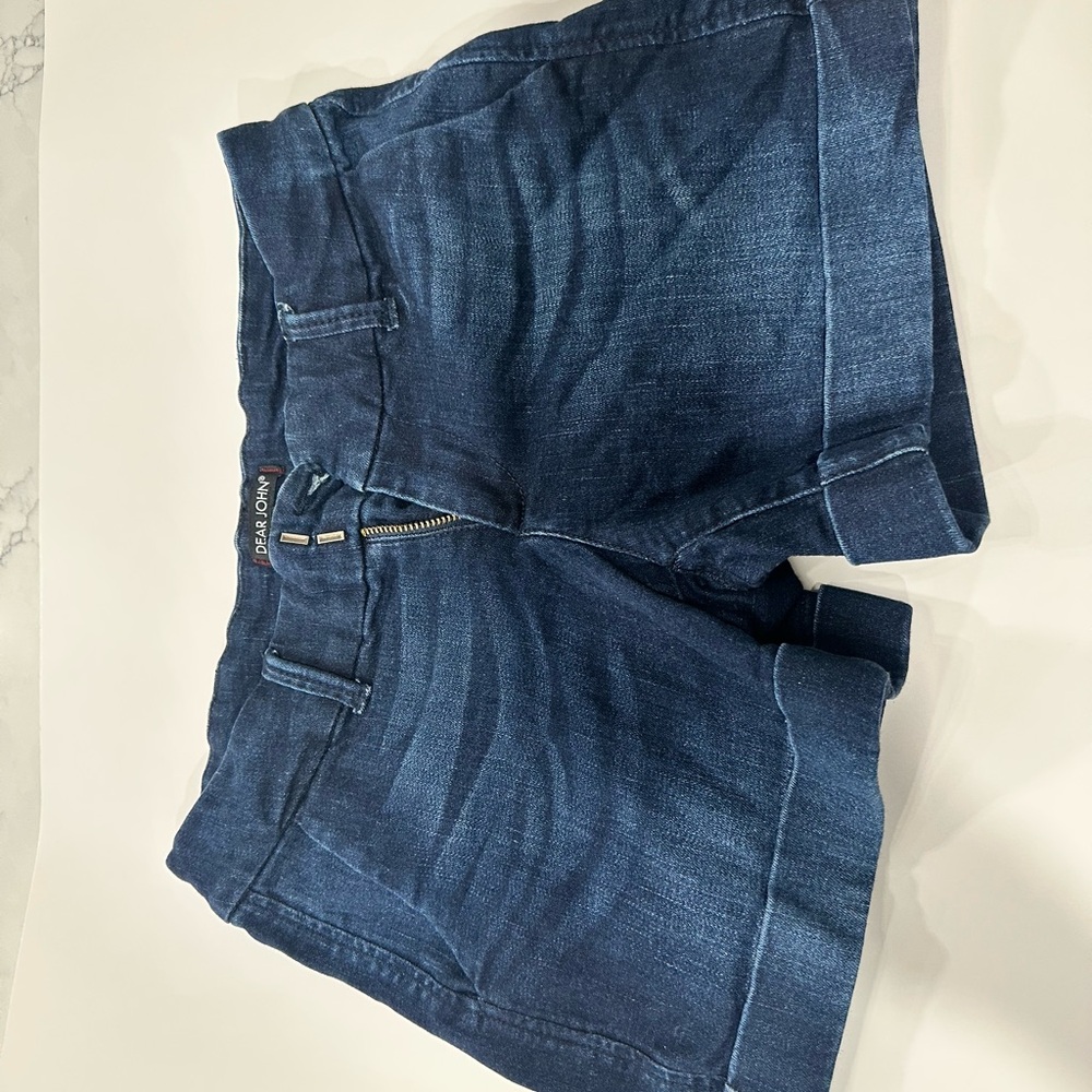 Dear John Indigo Denim Shorts